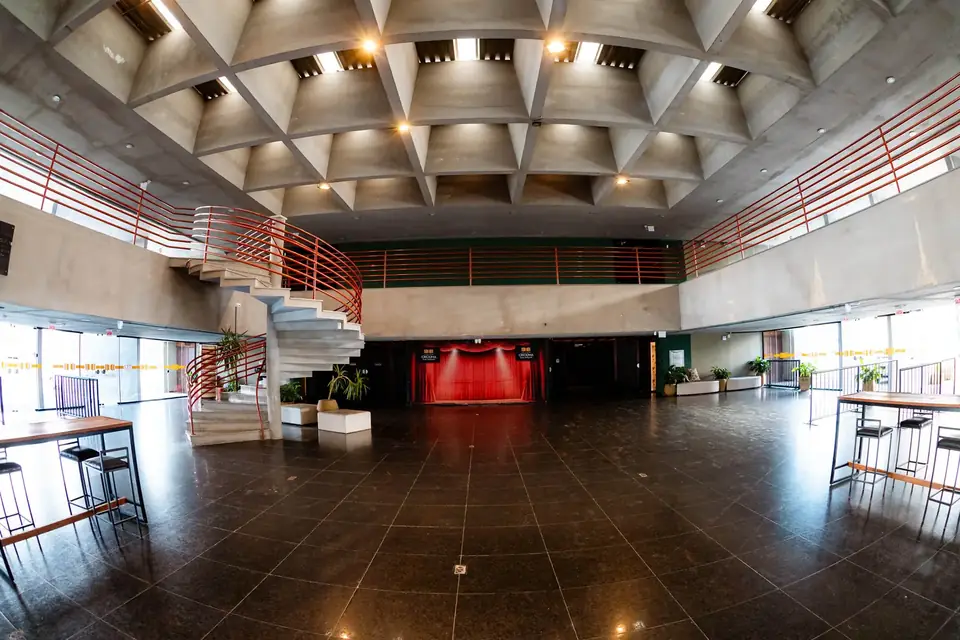 Hall com vista para o gourmet